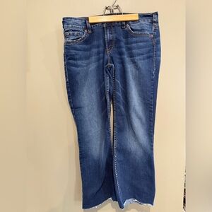 Silver Jeans Dark Blue Straight Leg Jeans